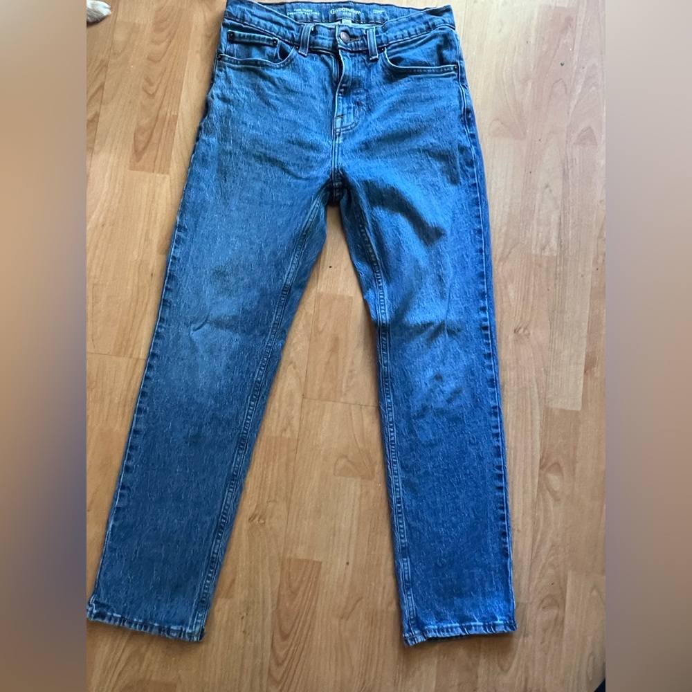 Goodfellow Straight Recto 30” X 30” blue jeans